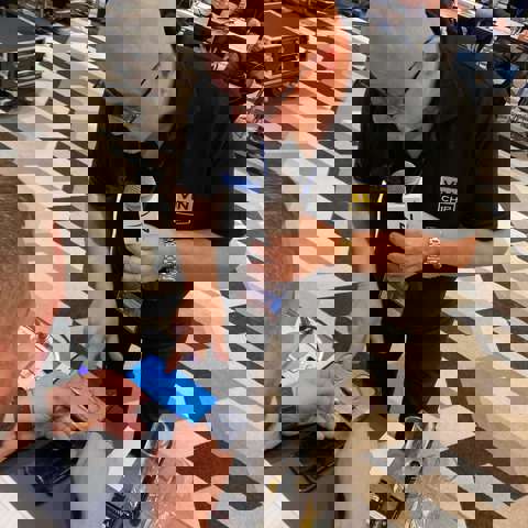 Nick Mayell teaching participants during a classroom training session.