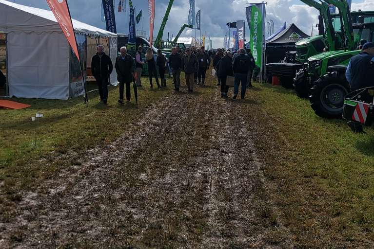 Busy walkway at the UK’s flagship arable event, Cereals 2026