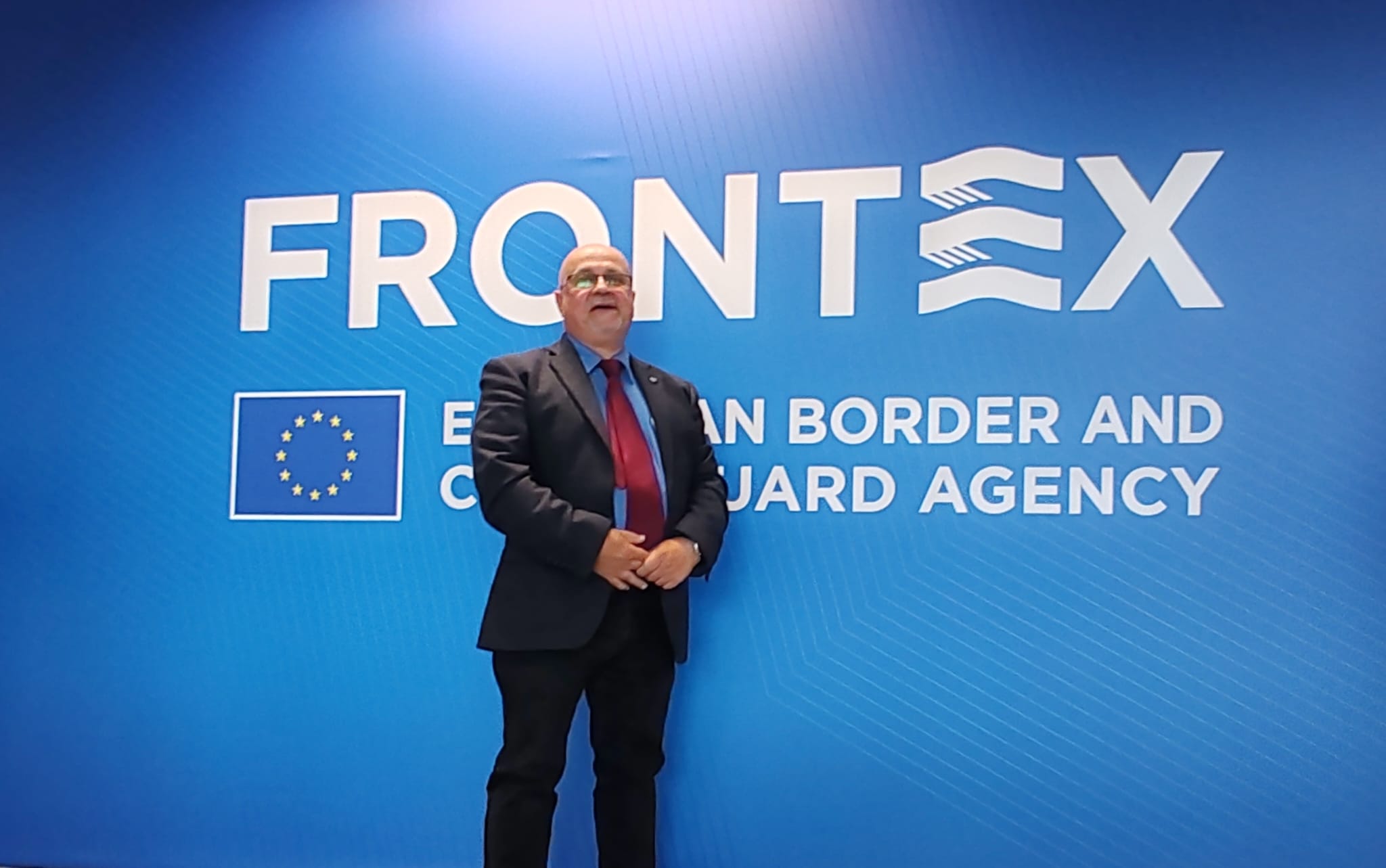 VIN Chip Trainer Nick Mayell At FRONTEX